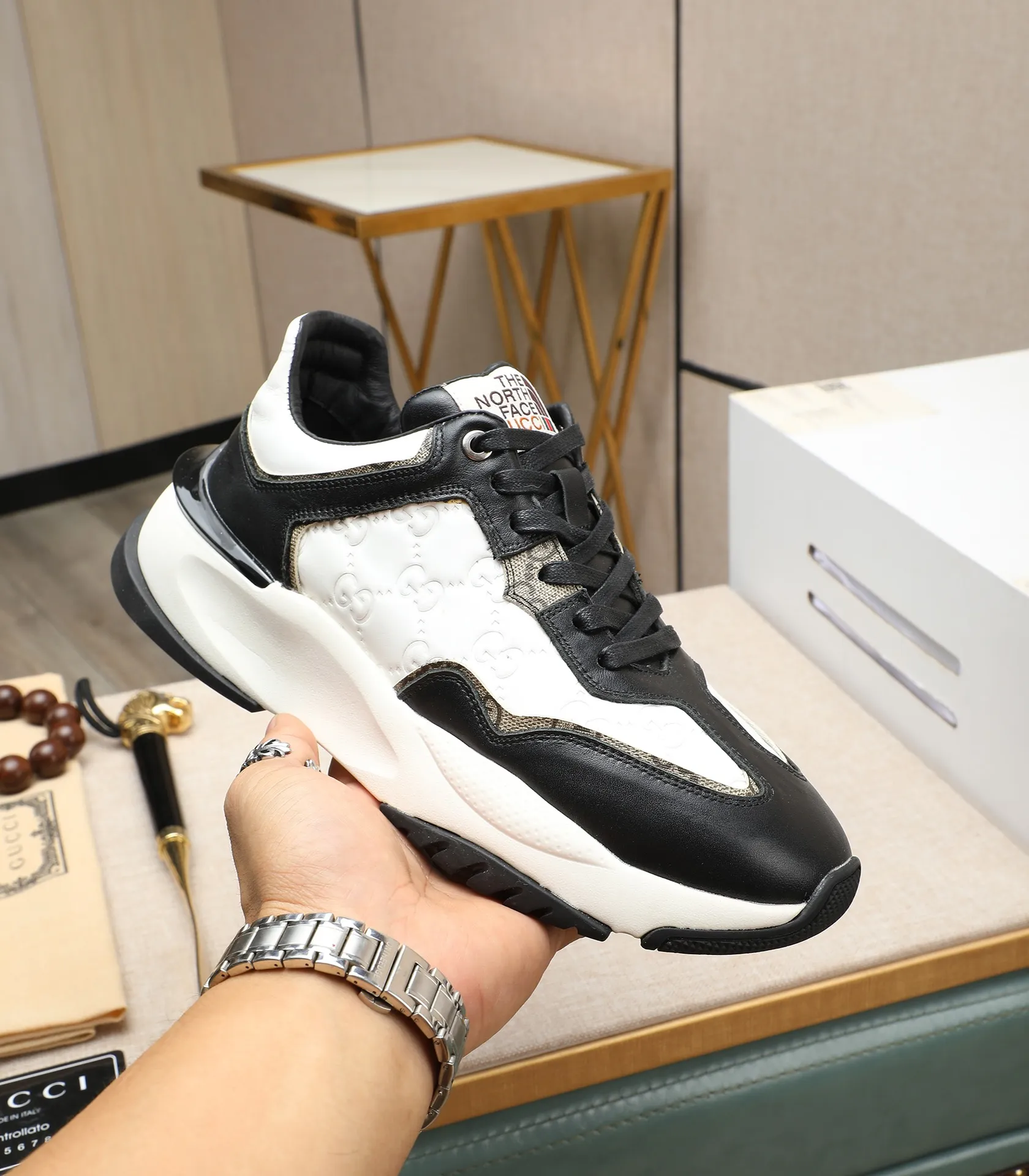 Men's men's shoes💰520 GUCCI🔍🔍2024 latest model On sale at the same time at the counter, original calfskin imported from Italy, genuine leather lining, (high-end, luxury, and class) exquisite workmanship, soles: original soles specially provided by the original factory, ⚠Exclusive double-layer movable molded soles are super comfortable⚠, real photos🎬The real ones are better🔍🔍"High quality·Follow the order" code number 38-44
